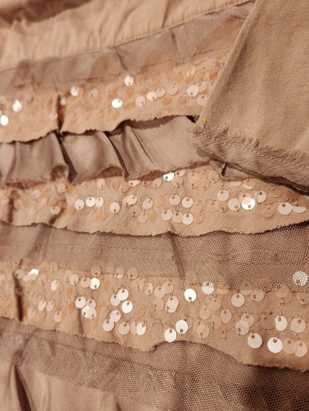 Gap Kids Pink/Taupe Skirt - Small (6-7)